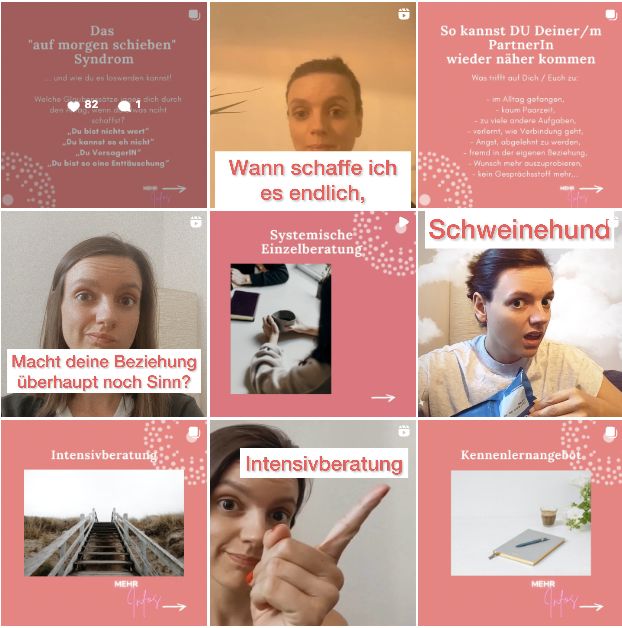 Social-Media-Posts für Esther Felten