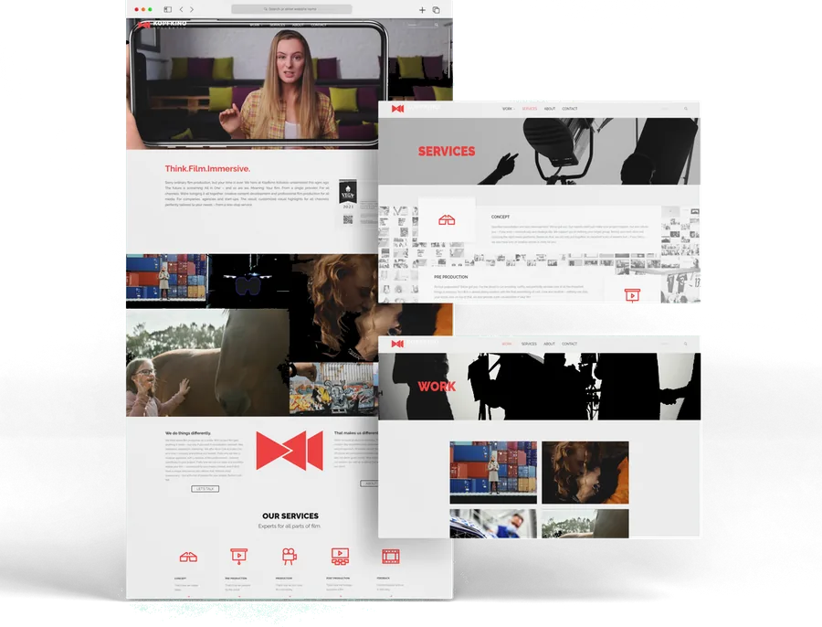 Website für Kopfkino